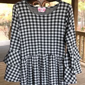 Klassy Girl Plaid Dress